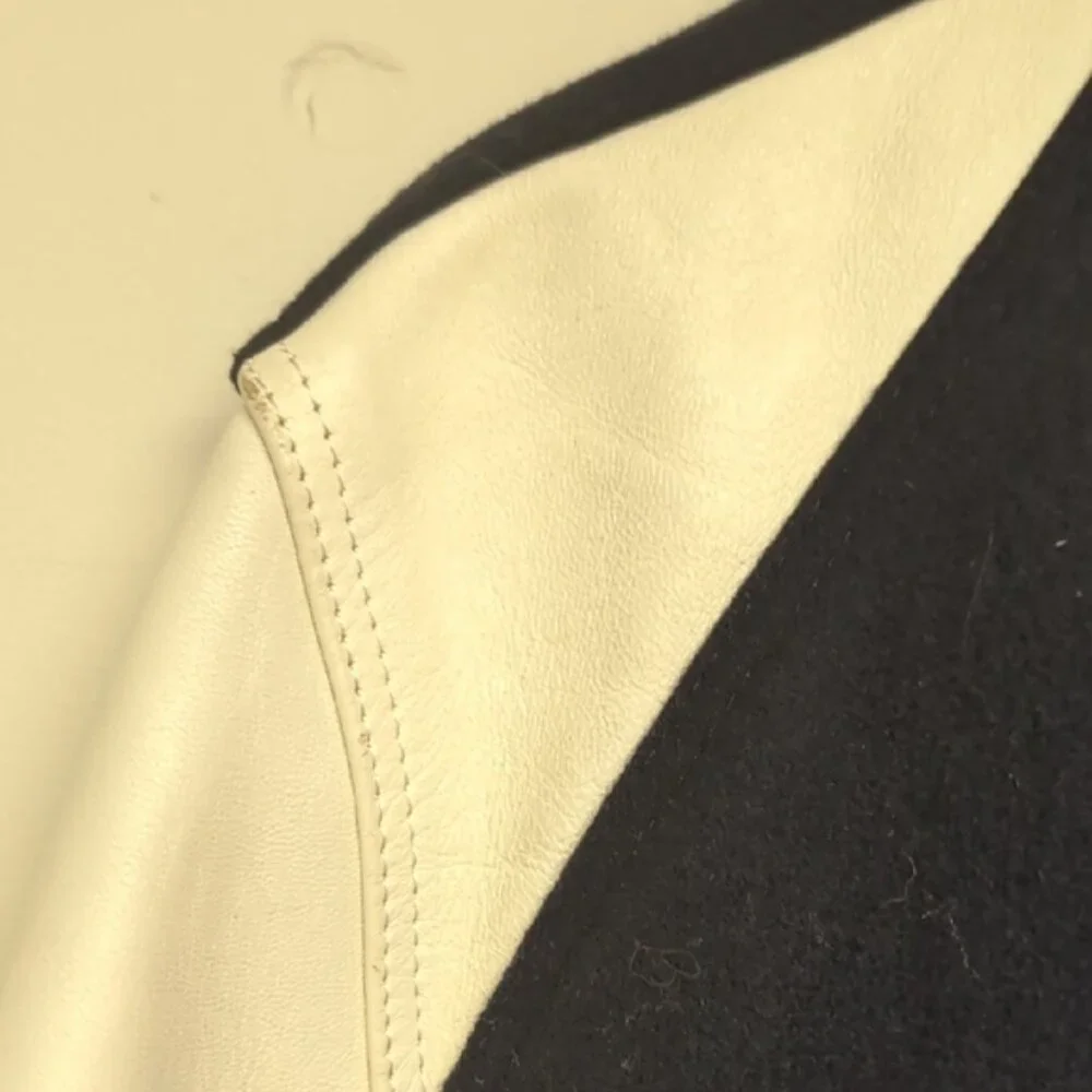 Coach Classic Navy and White Bomber Jacket - Picture 6 of 11